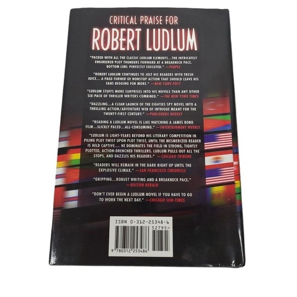 The Janson Directive Robert Ludlum Hardcover Dust Jacket - Picture 2 of 2